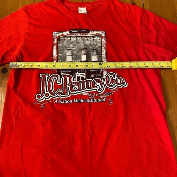 J.C. PENNEY CO. SINCE 1902 Golden Rule Store Distressed Print--Adult T Shirt L - Picture 8 of 9